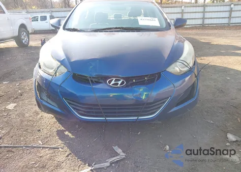 2016 Hyundai Elantra Se from USA, damaged, VIN 5NPDH4AE4GH683748